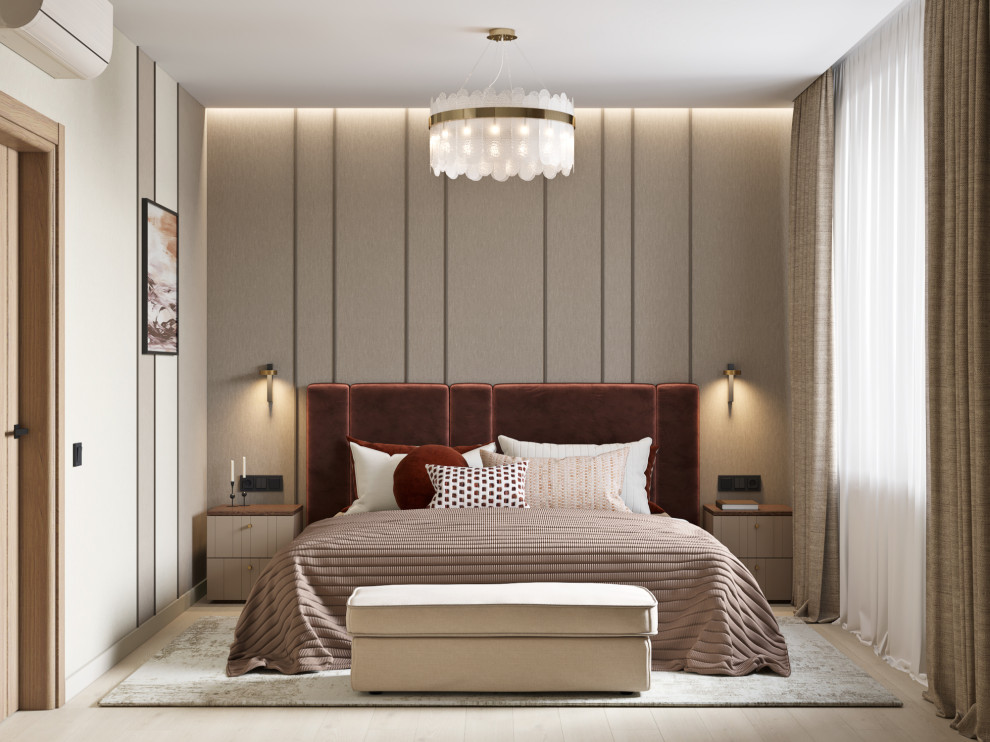 2-комнатная квартира для семейной пары в современном стиле