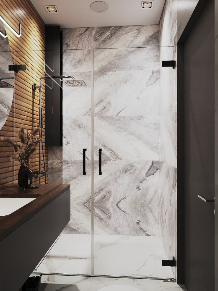 Варианты санузла в частном доме при гостевой спальне