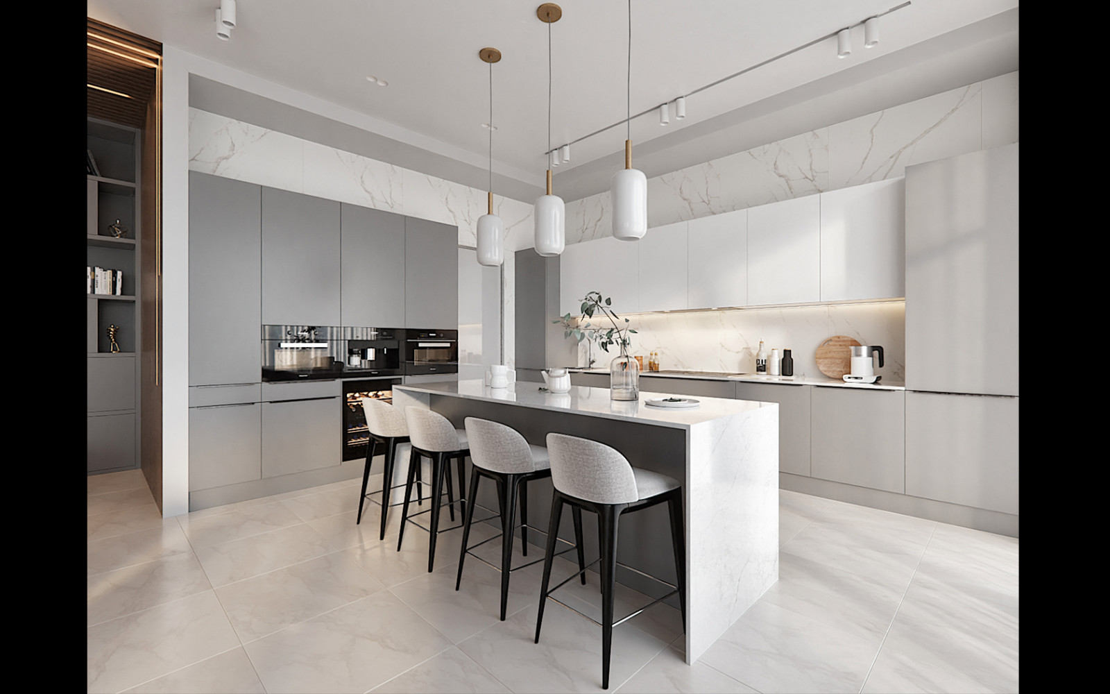 Проект загородного дома в современном стиле