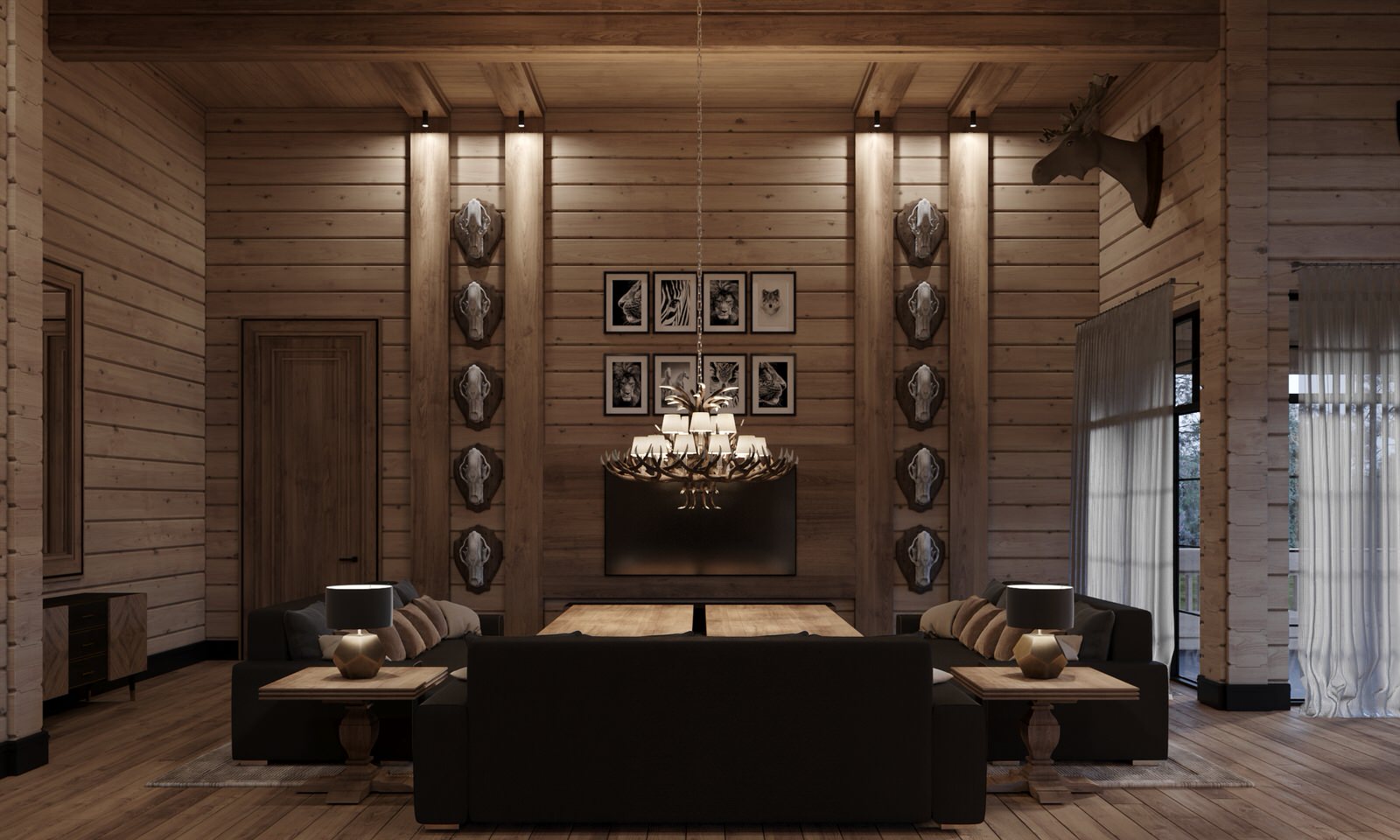 Загородный дом в стиле шале