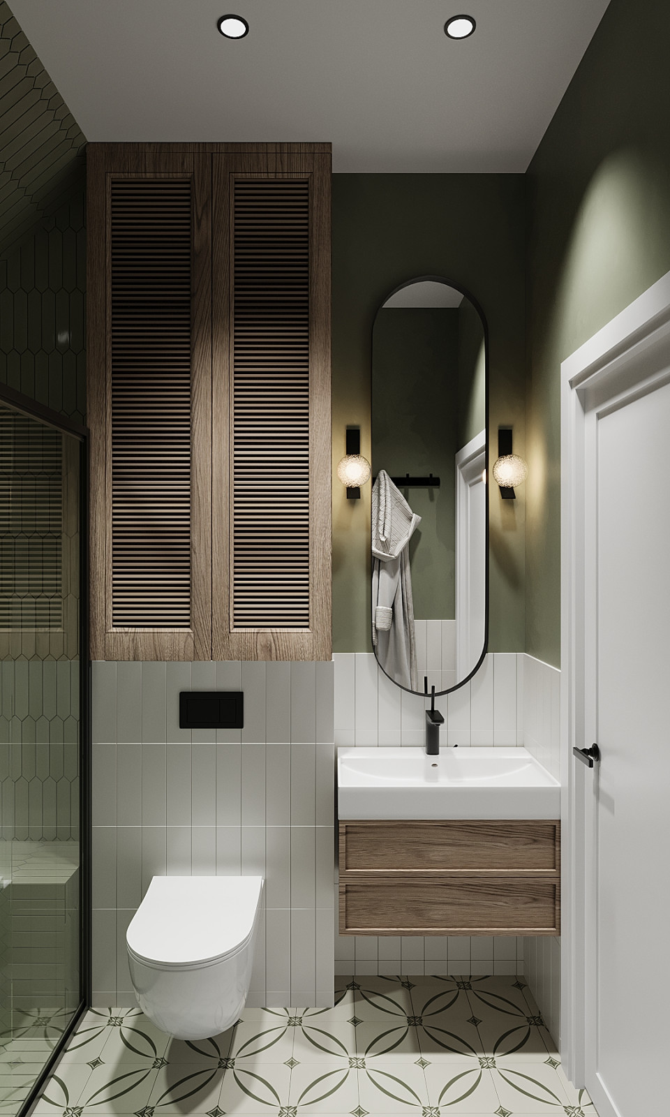 Дизайн ванной комнаты и душевой