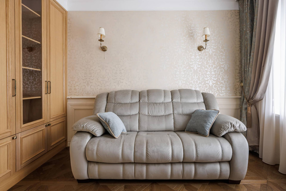 Дизайн и ремонт квартиры на 1ой Тверской-Ямской улице — Игра в классику