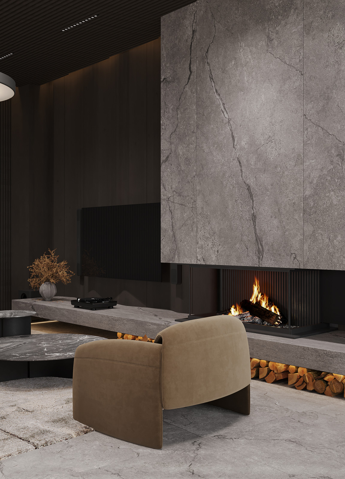 интерьер дома, Барбошин овраг, 800м2