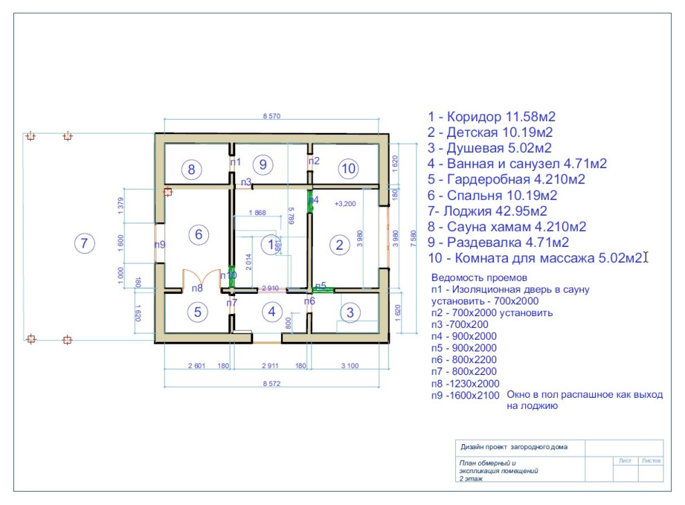 Дом с участком , дипломная работа.