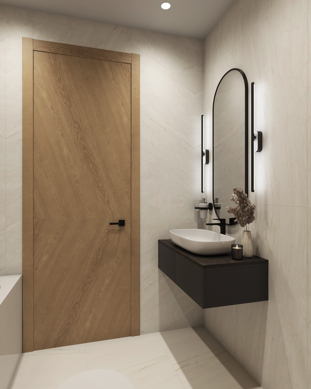 Семейное гнездышко в современном стиле, 57 м.кв