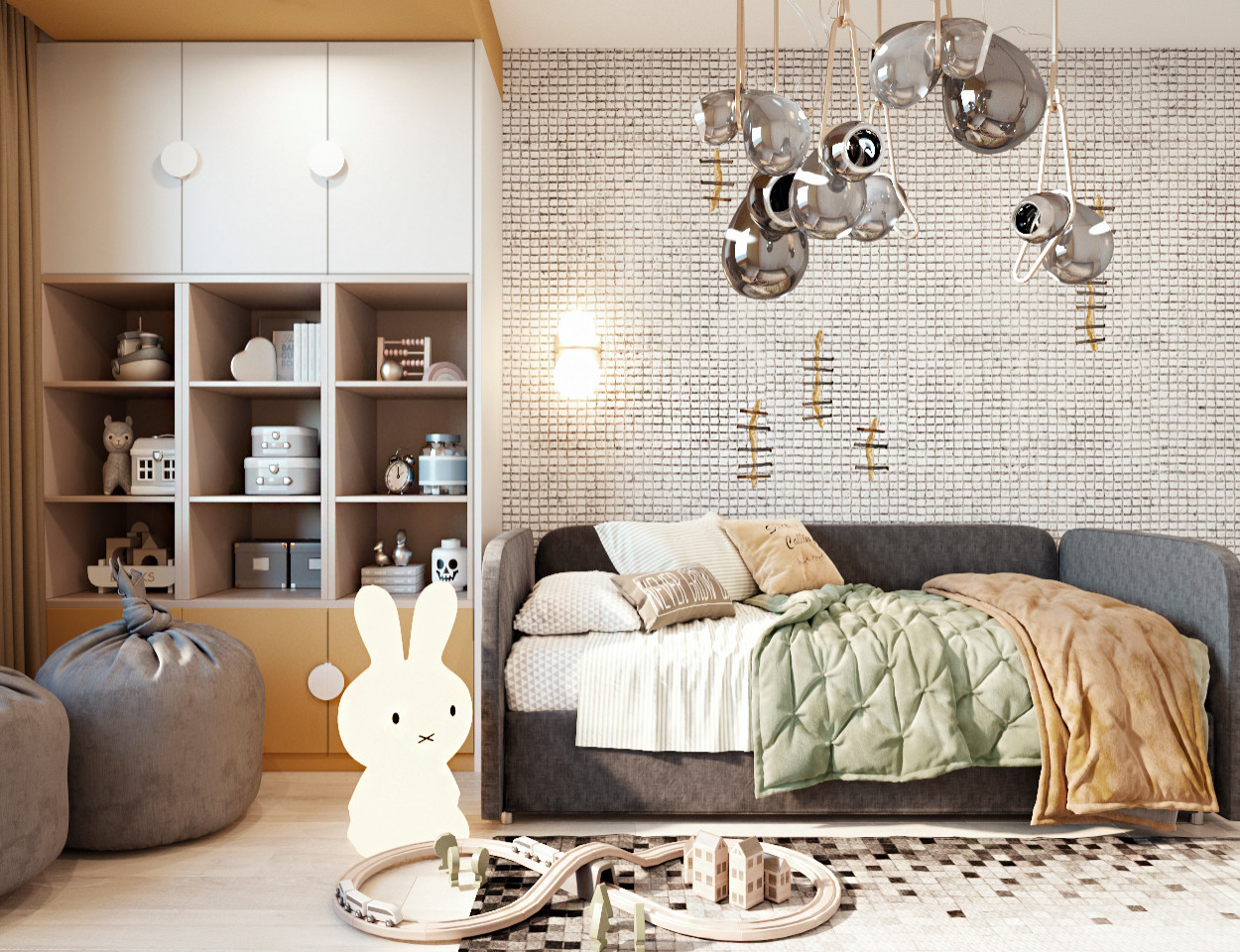 Проект интерьера в современном стиле для современной семьи