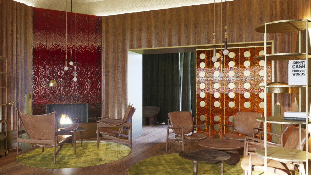 Лаунж при отеле Ривера