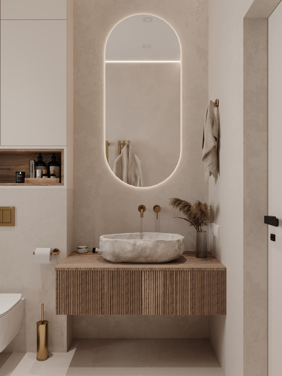 Санузел загородного дома