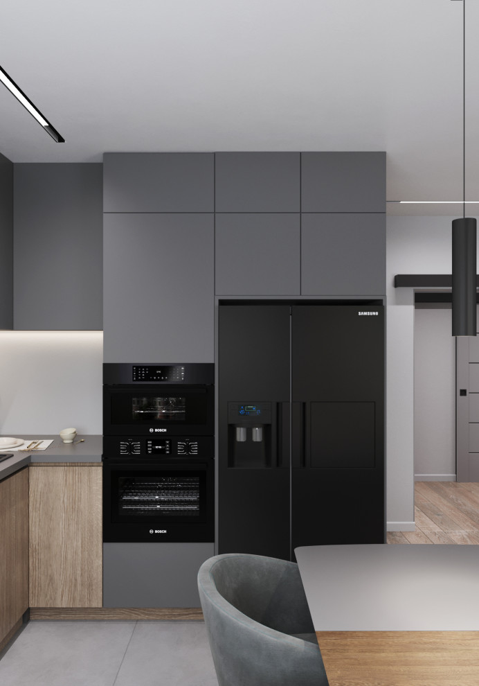 3-х комнатная квартира в одном стиле