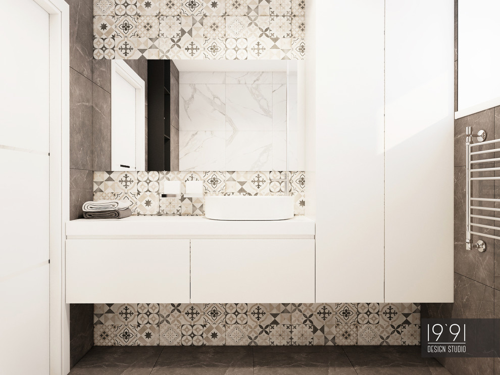 Обложка проекта: Санузел (ванная комната) Иркутский тракт г.Томск