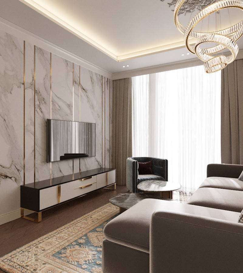 проект квартиры в ЖК Метрополия