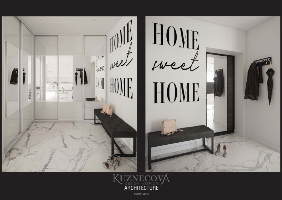 Дизайн проекта квартиры 60 кв.м.