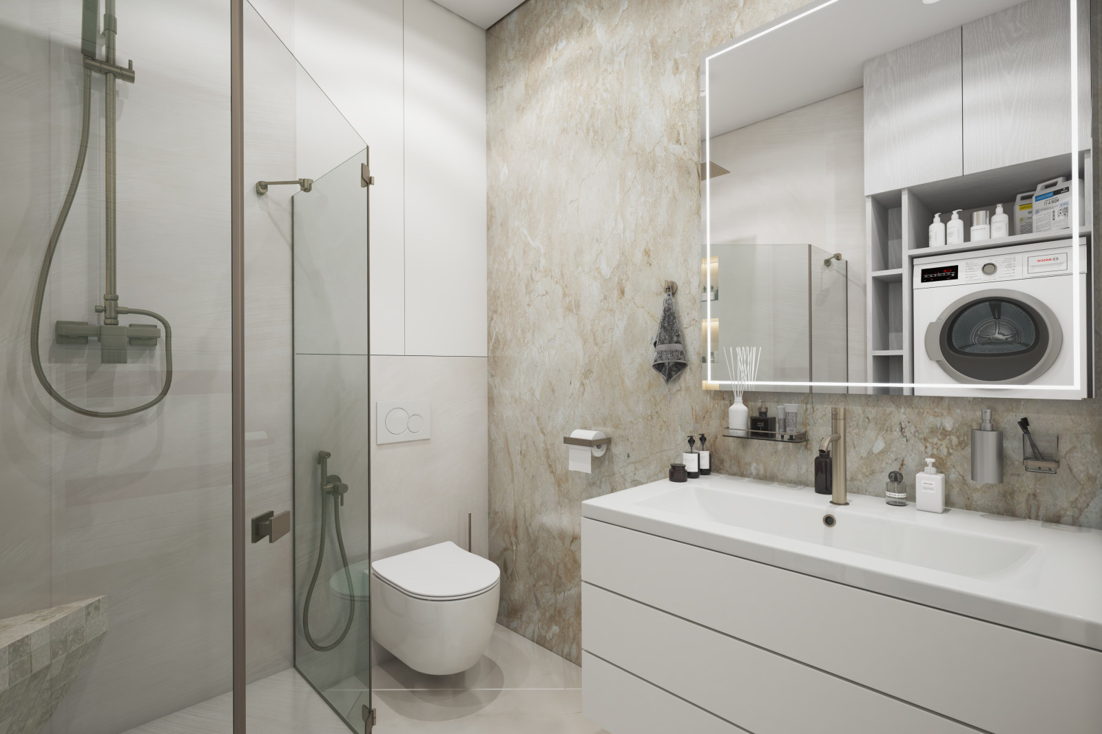 Трёхкомнатная квартира. 100 кв.м.