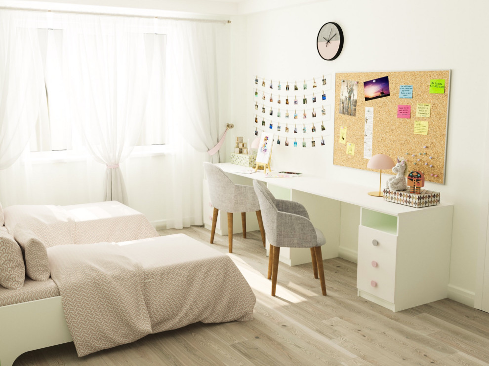 Обложка проекта: Детская в белом цвете