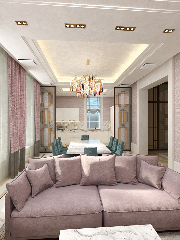 Обложка проекта: Коттедж в стиле арт-деко