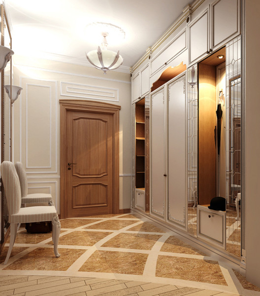 Дизайн-проект  квартиры в классическом стиле, Санкт-Петербург