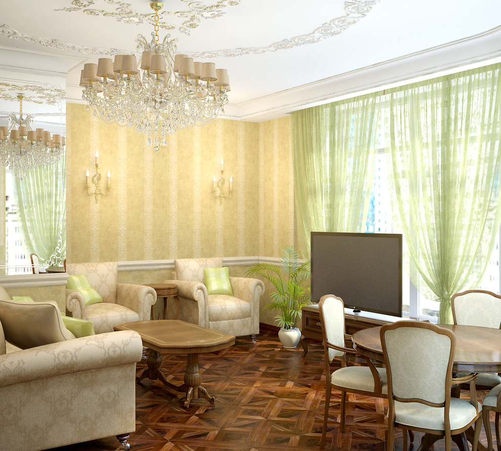 Интерьер квартиры  в классическом стиле