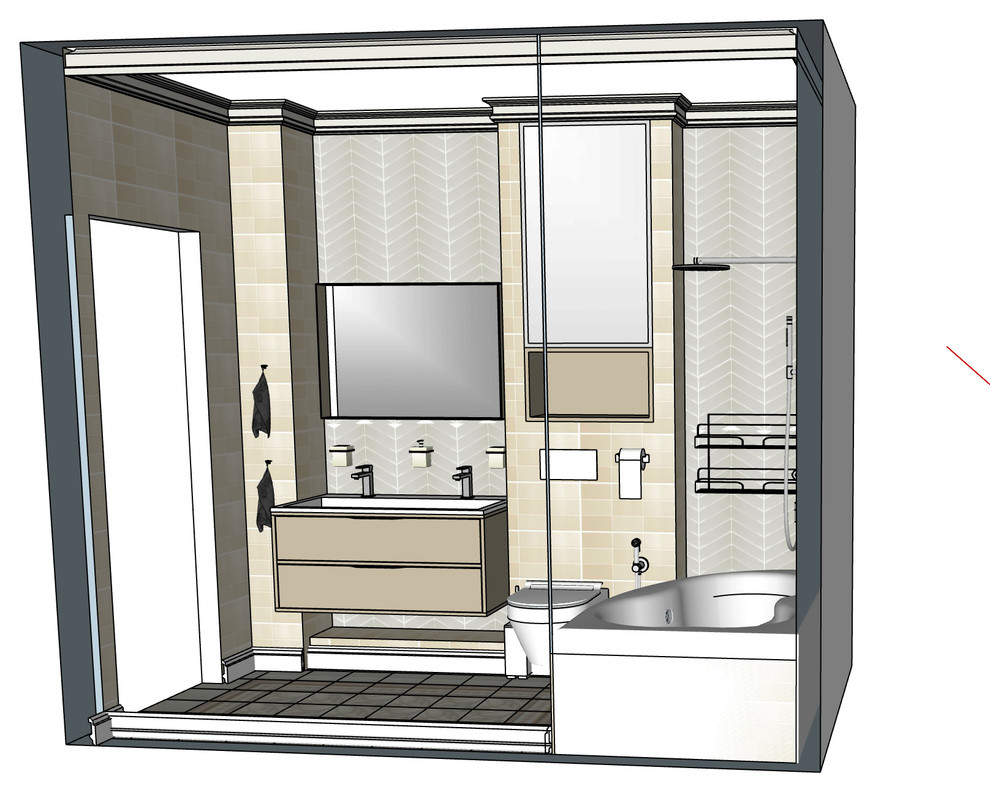 Дизайн-проект ванной