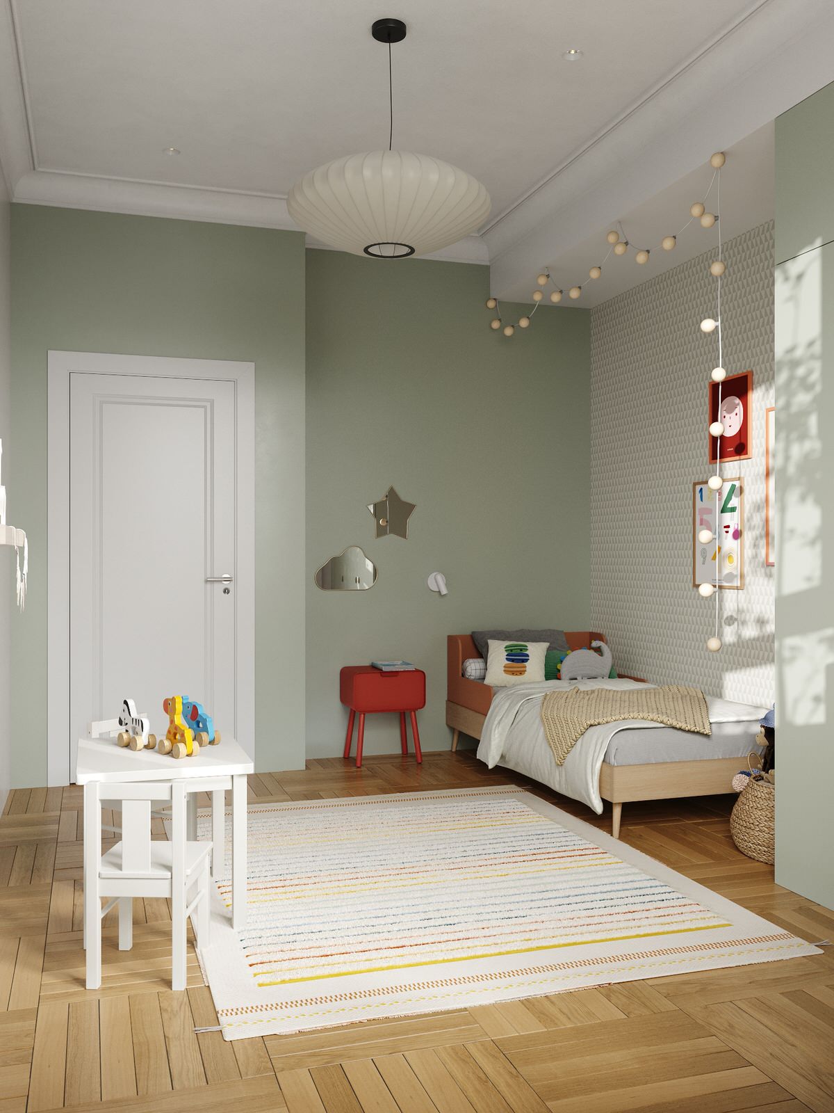 Интерьер квартиры 80 м2 в ЖК Вестердам на западе Москвы