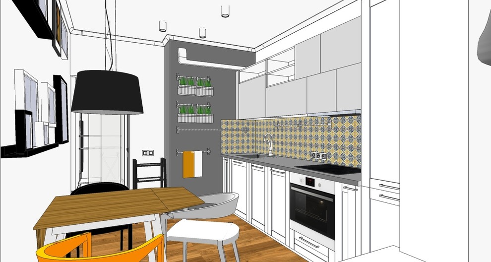 Скандинавский. 43кв.м (1к.кв)