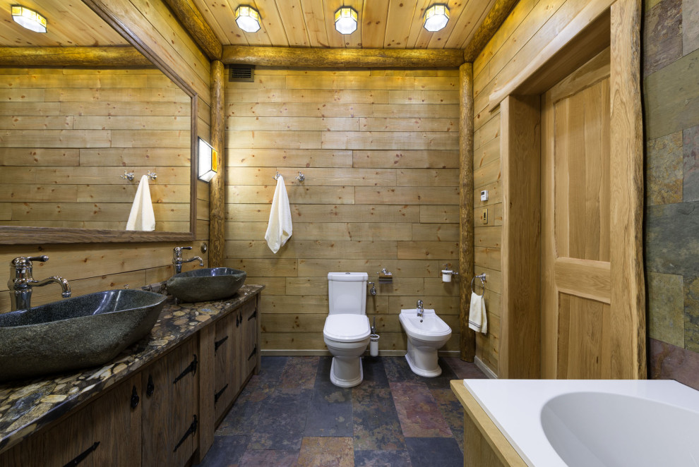 Дом в рустикальном стиле