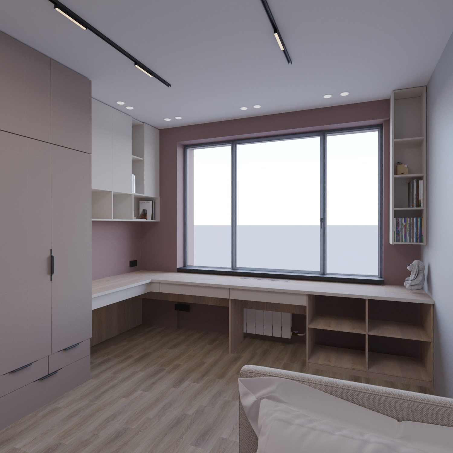 Новосибирск. ЖК Тихомиров. Эскизы + фото с реализации проекта.