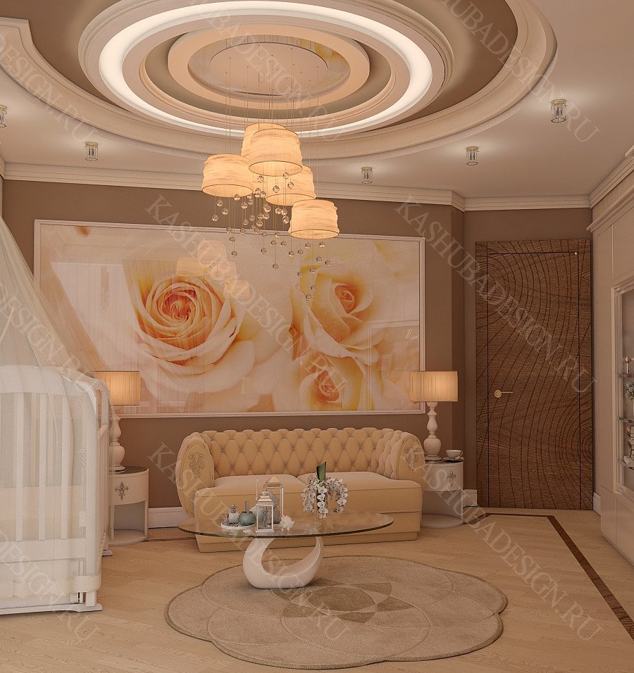 квартира с современным интерьером