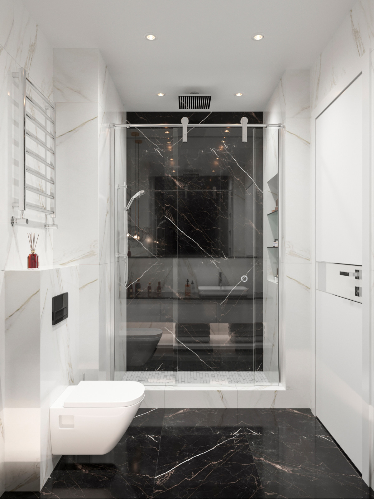 Квартира в нейтральных тонах в ЖК Царская площадь