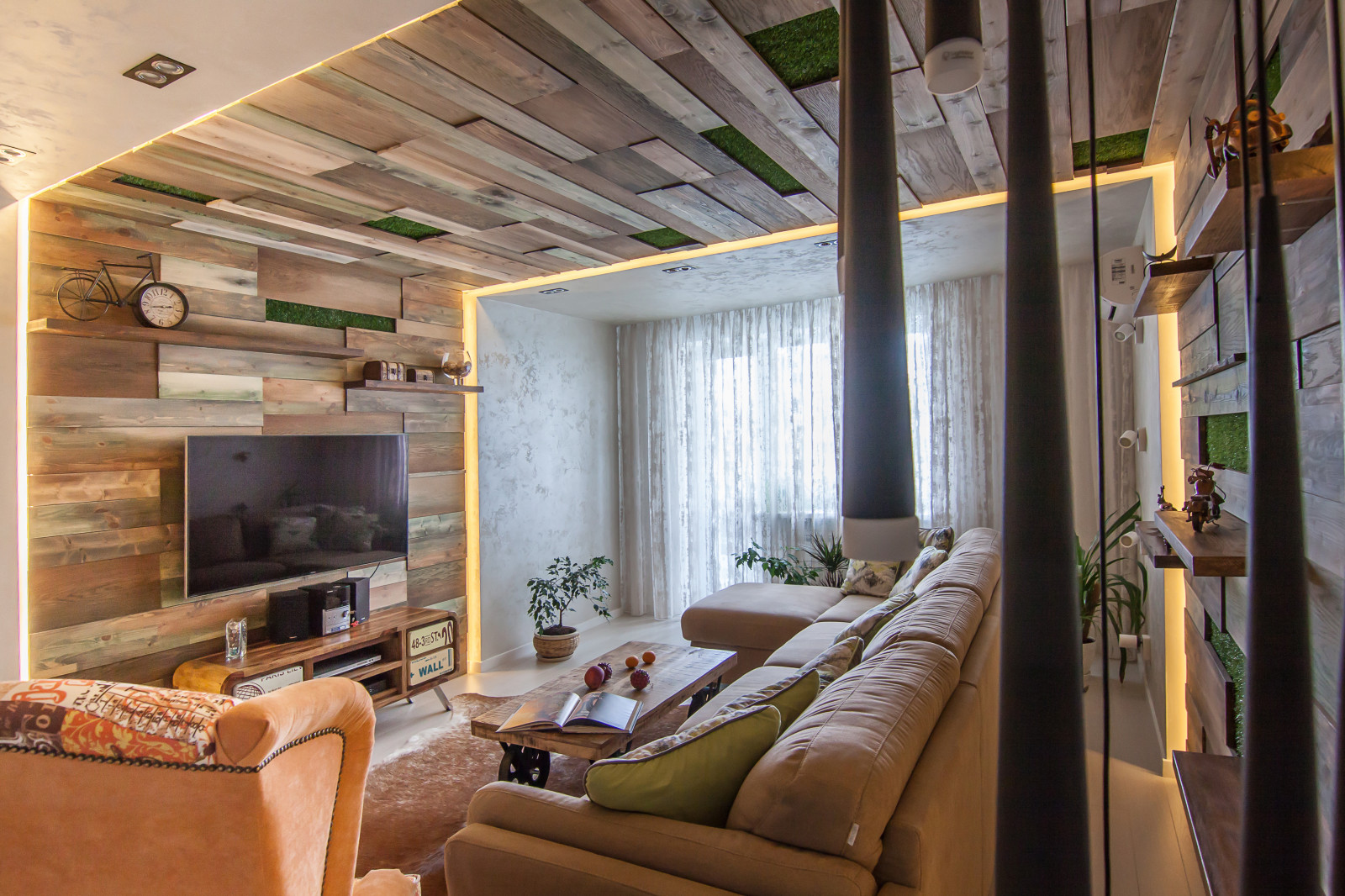 Апартаменты для молодой, яркой семьи в центре города