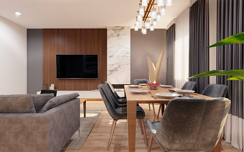 Обложка проекта: Дизайн-проект квартиры на Приморской