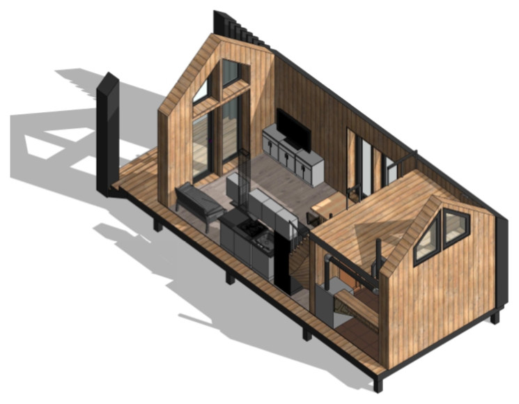 Проект барнхауса Ван Эйк