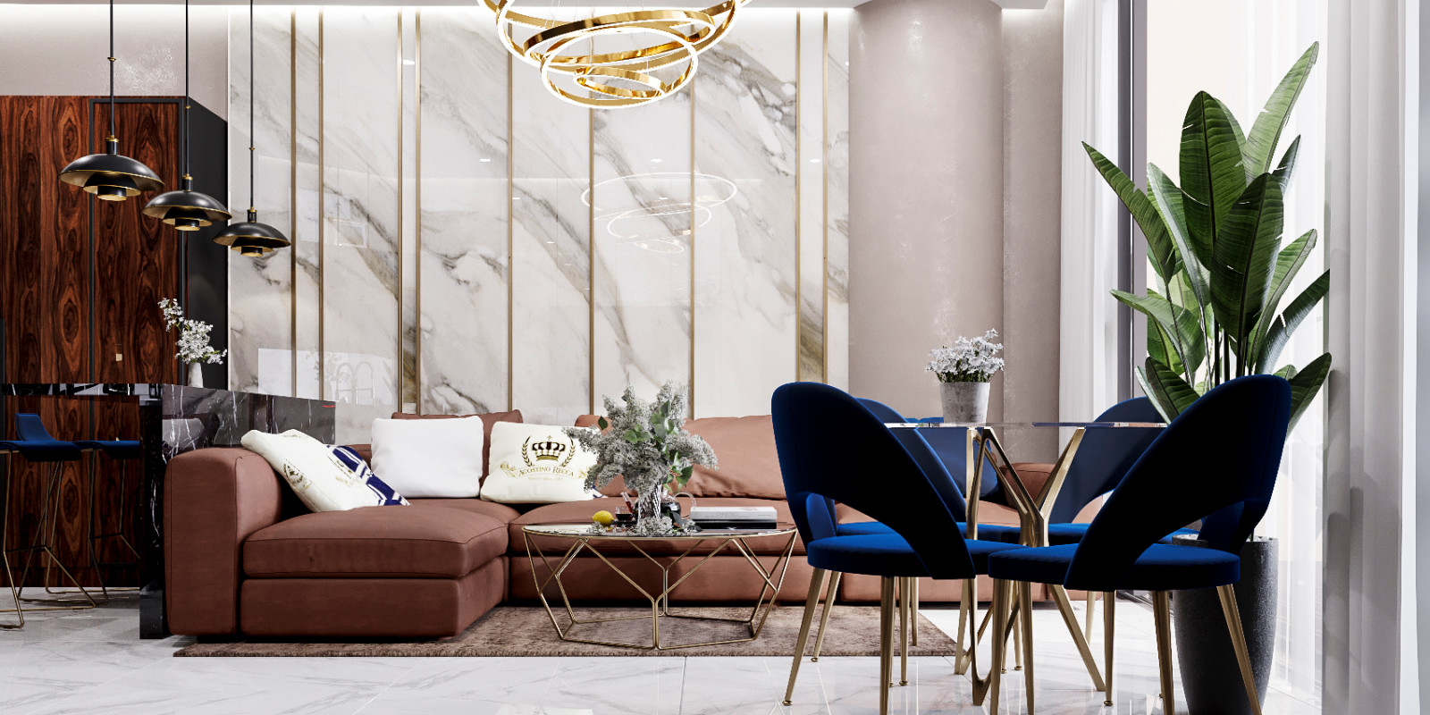 Обложка проекта: Апартаменты в Аю-Даг Резорт и Спа 1704