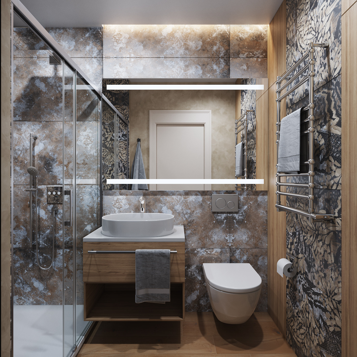 Обложка проекта: Интерьер в песочных оттенках