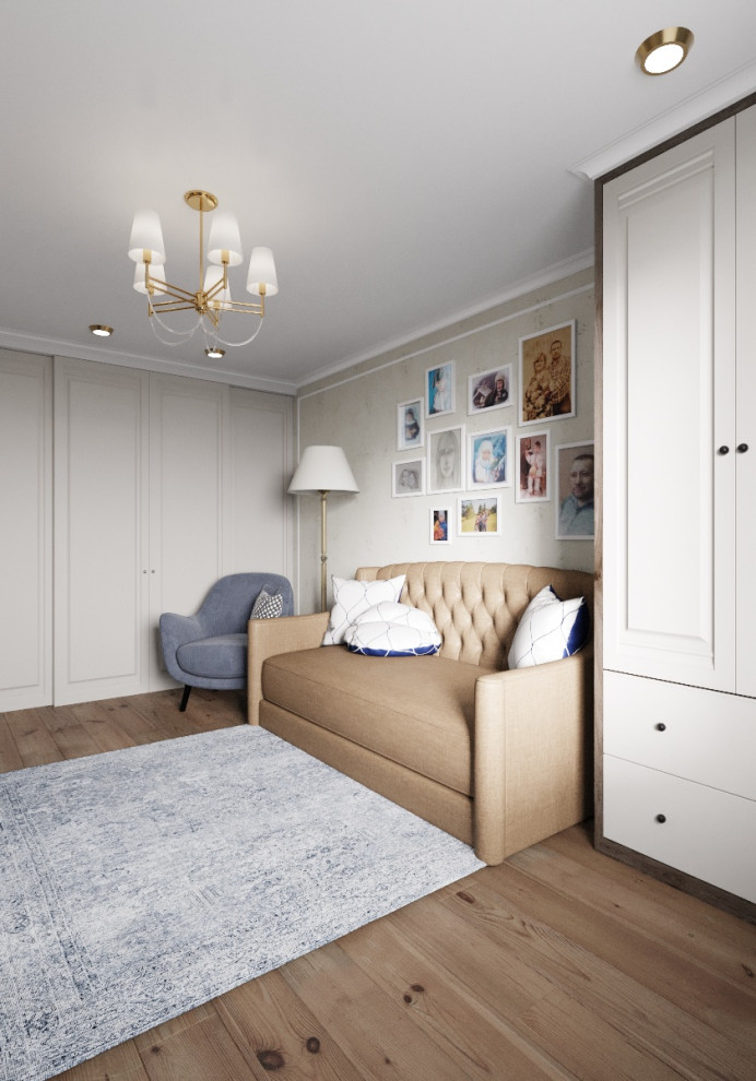 Однокомнатная квартира  34 м2