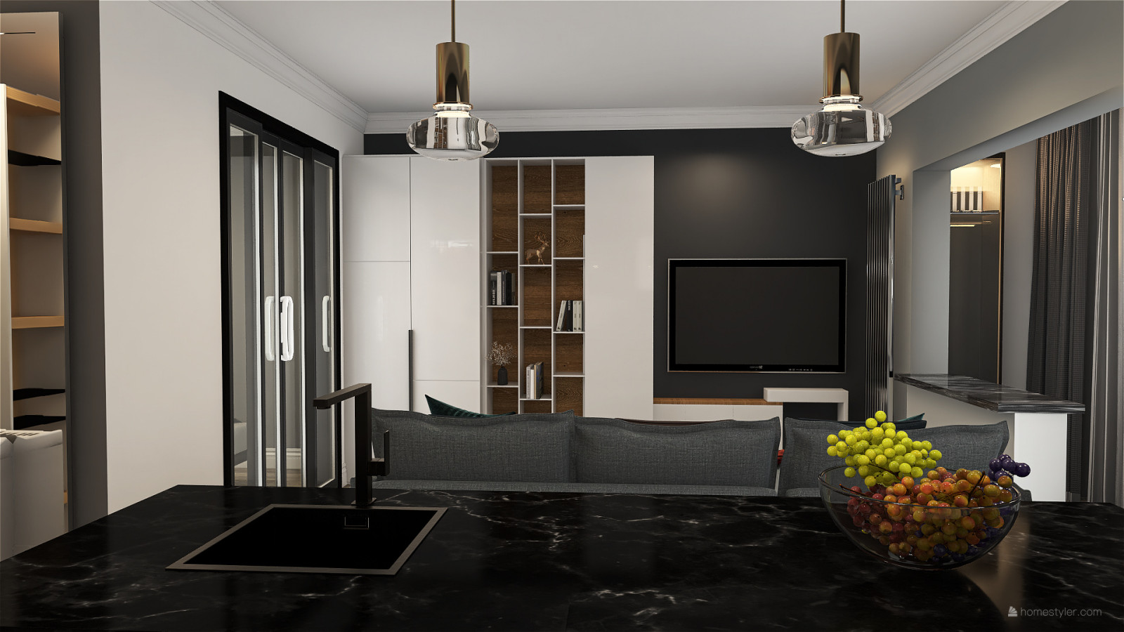 КВАРТИРА ДЛЯ МОЛОДОГО БИЗНЕСМЕНА В Ростове-на-Дону