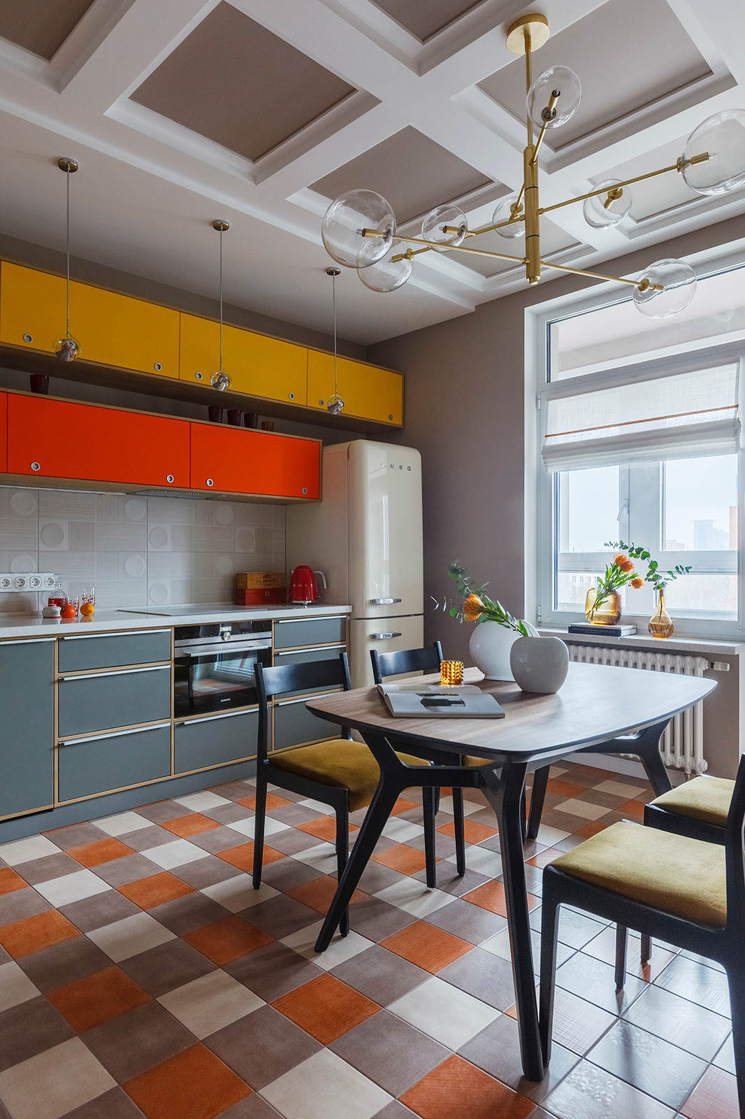 Квартира в стиле 60-х с духом авангарда