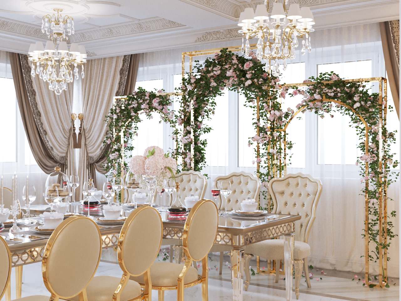 Обложка проекта: Банкетный зал