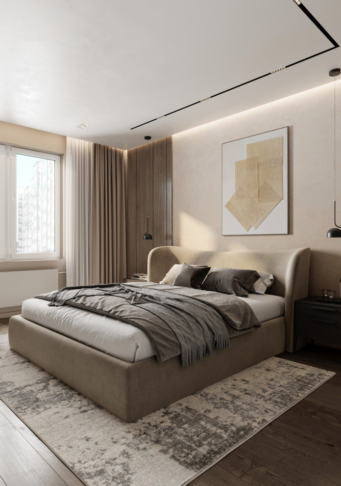 Дизайн-проект трехкомнатной квартиры 80 кв.м. Проект 2024г.