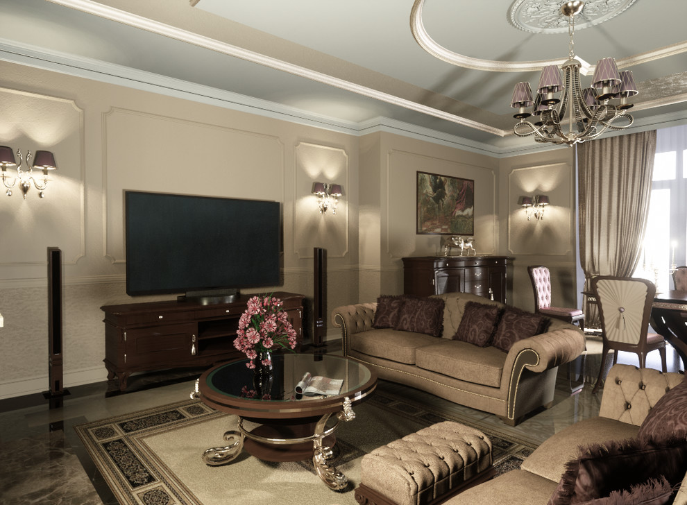 Обложка проекта: Загородный дом в классическом стиле