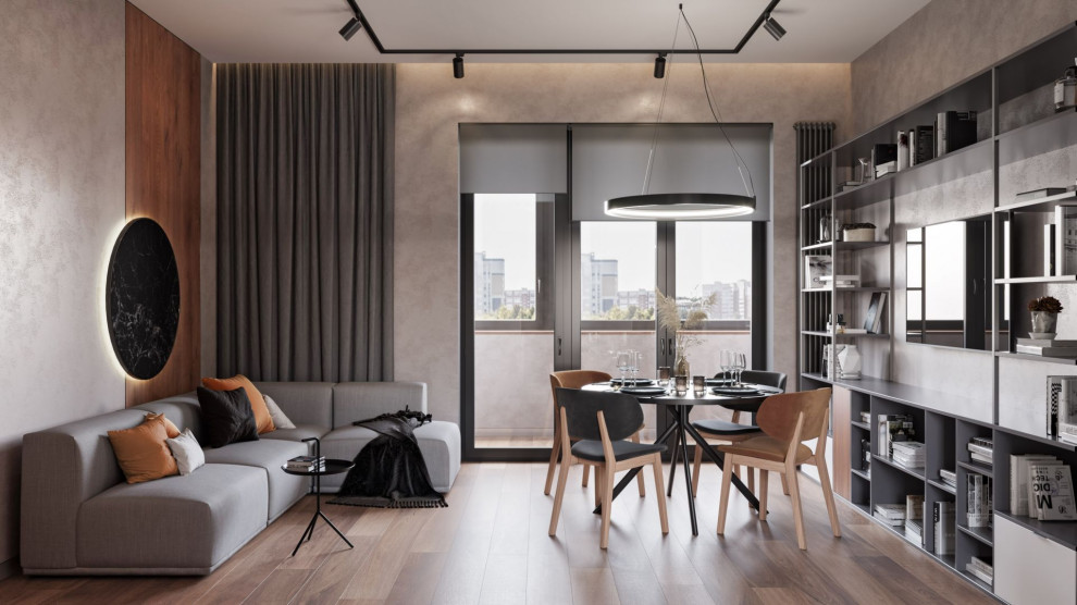 Минималистичная квартира во вторичке, 75м2