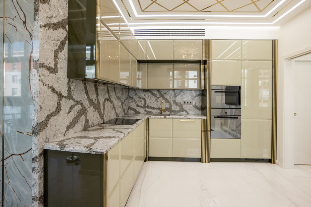 Ремонт квартиры в ЖК "Рассказово", 68 кв.м. в стиле ар-деко