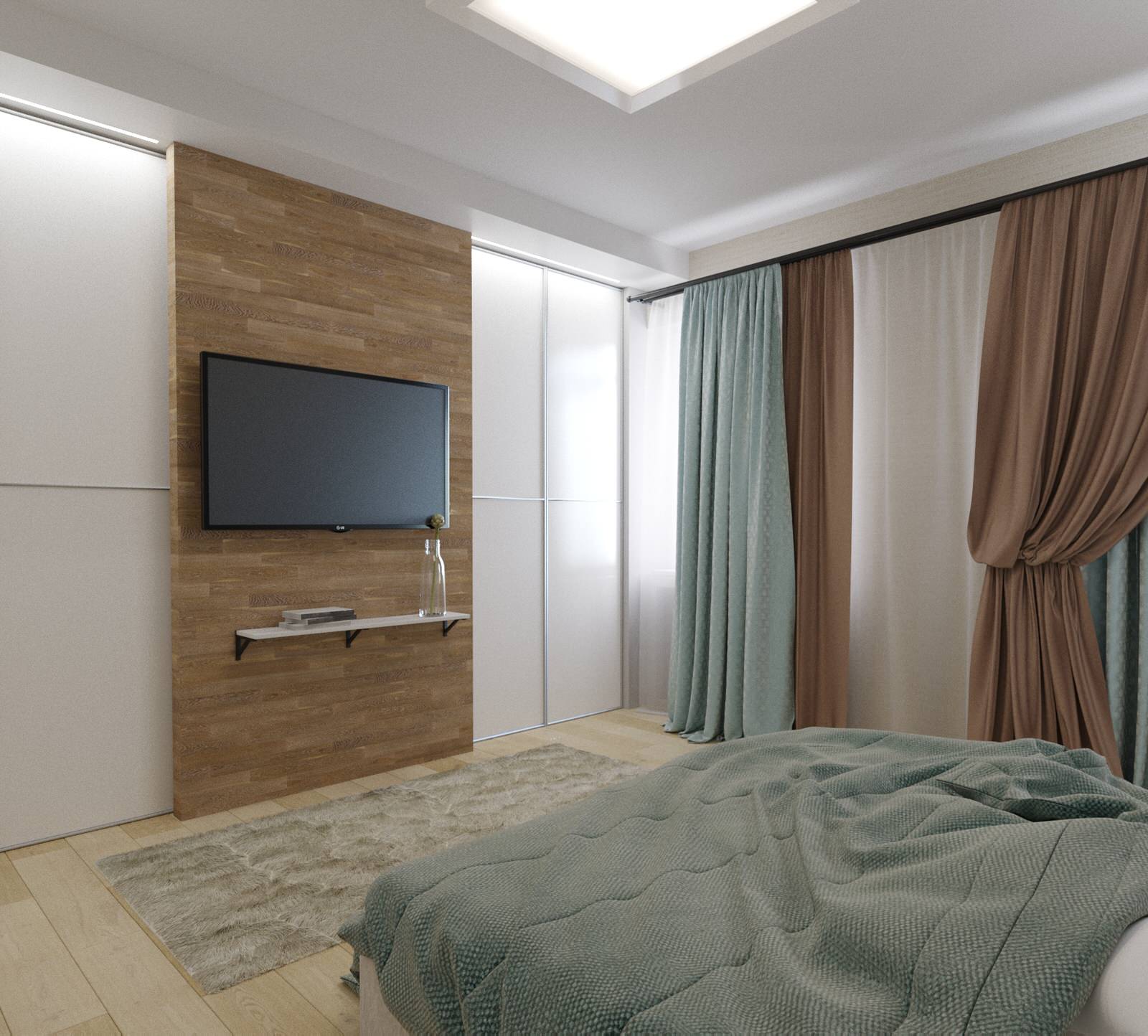 Дизайн проект 2ух комнатной квартиры