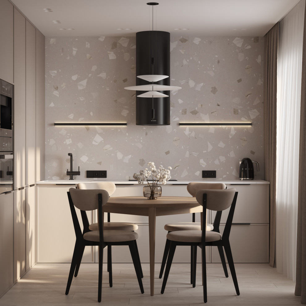 Обложка проекта: Кухня-гостиная из проекта в г.Петропавловск-Камчатский