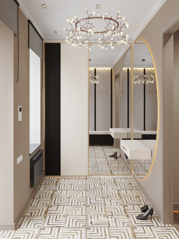 Обложка проекта: прихожая частный дом