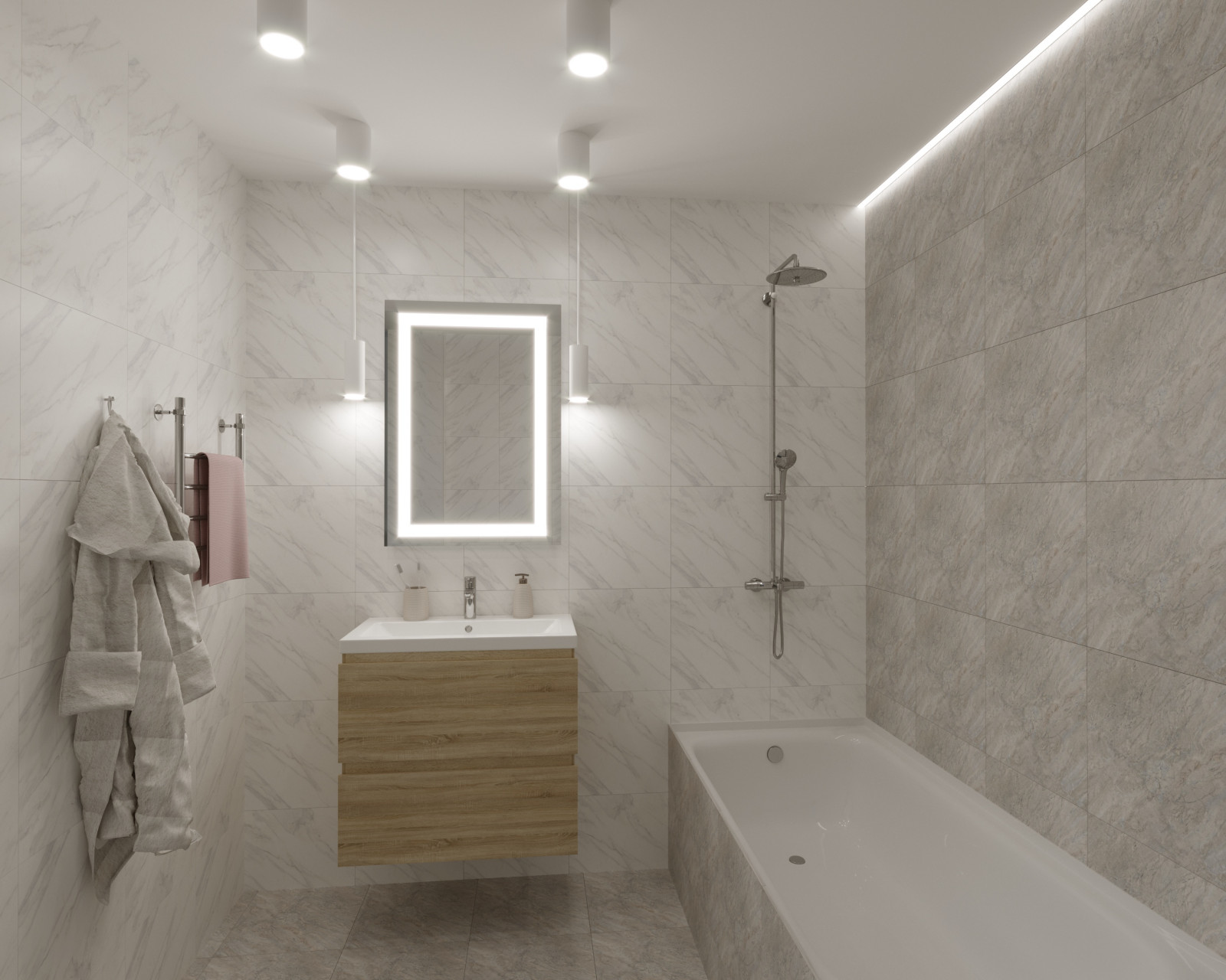 Дизайн-проект в современном стиле