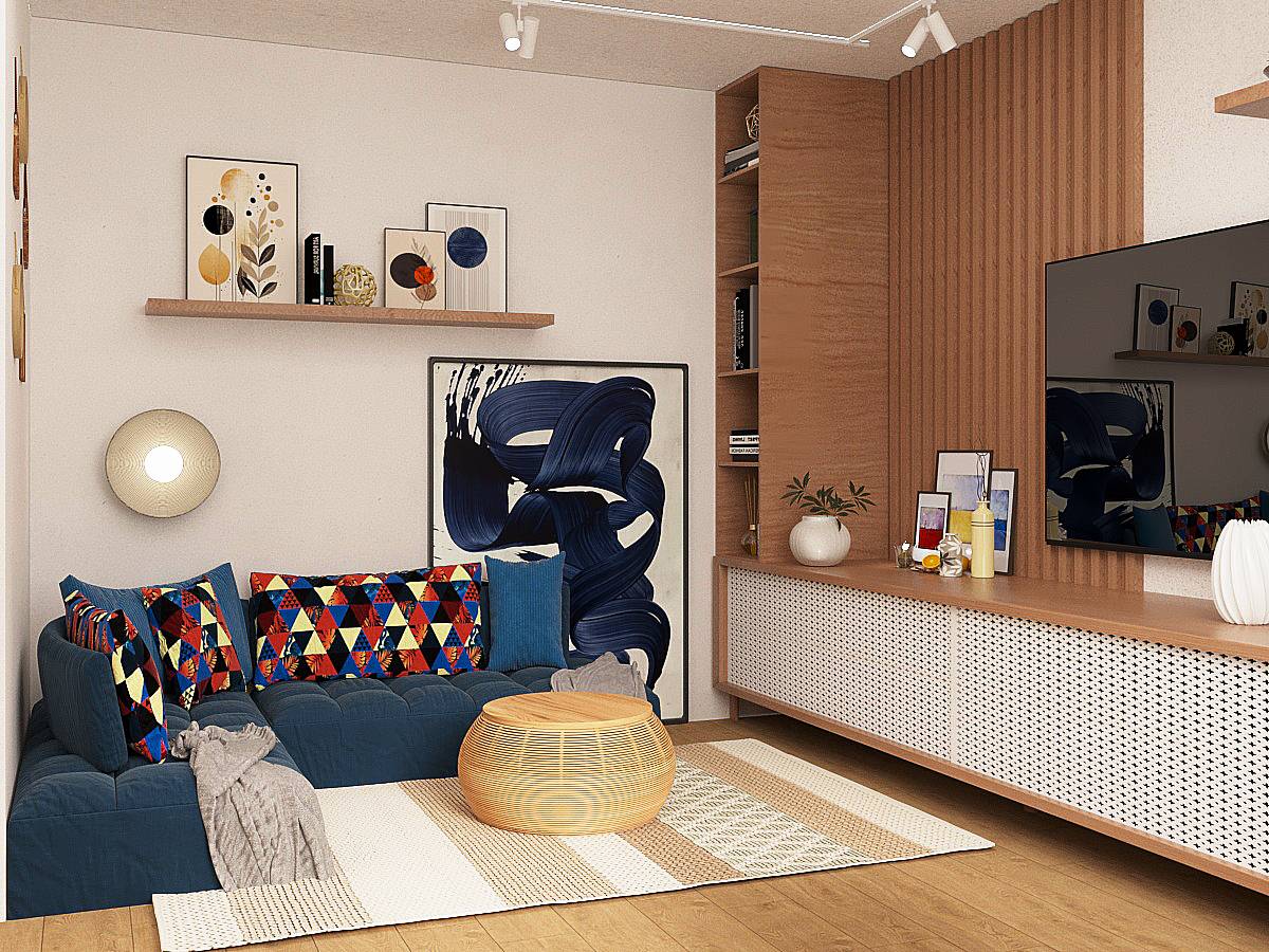 Кухня-гостиная | ЖК Времена года | Барнаул