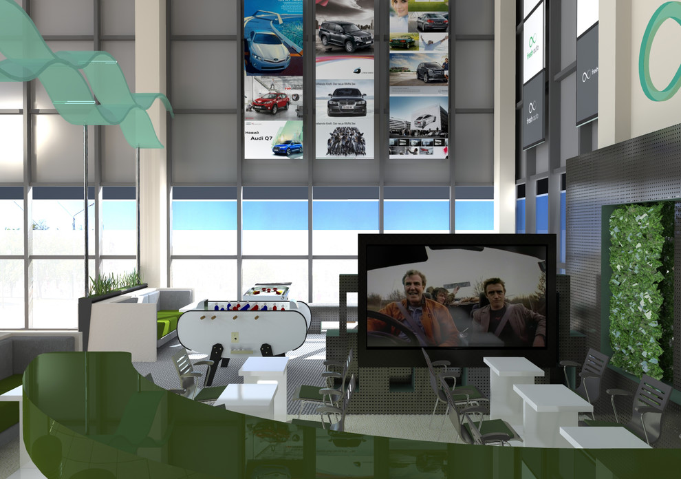 Дизайн интерьера автосалона