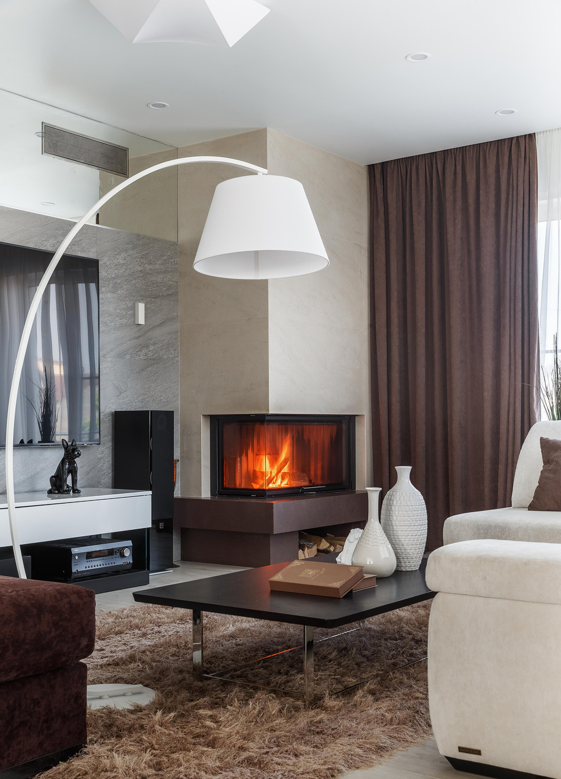 Интерьер дома баскетболиста ЦСКА Виталия Фридзона