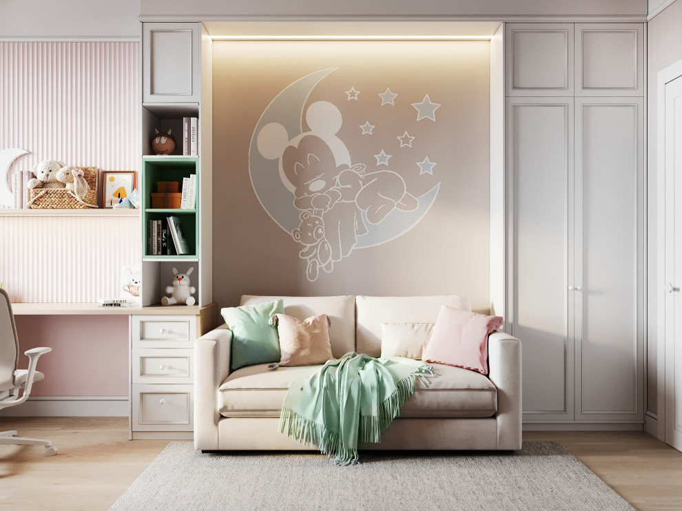 интерьер детской для девочки