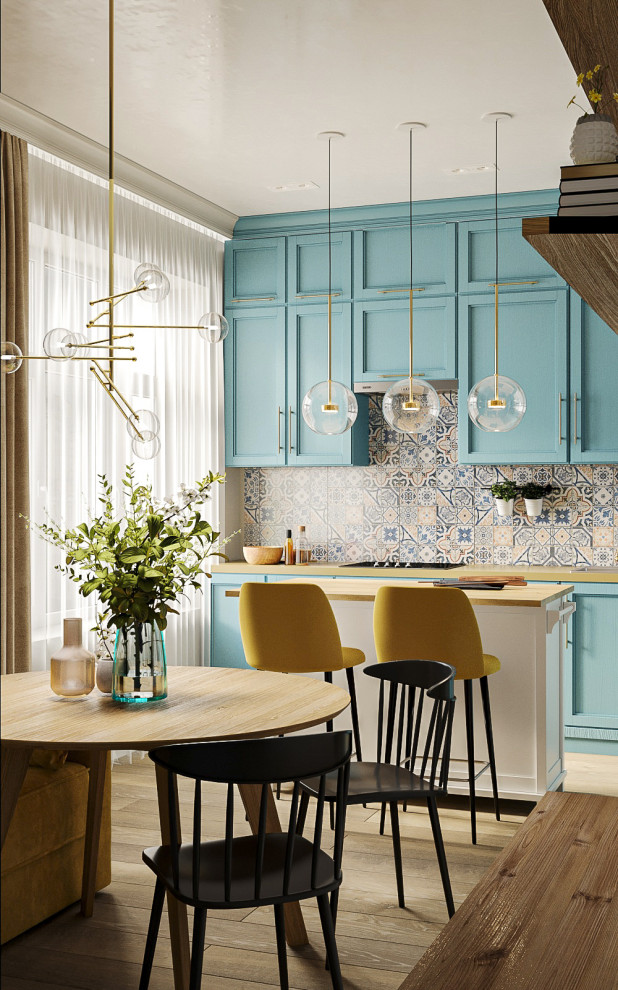 Кухня-гостиная в ЖК "Main House"